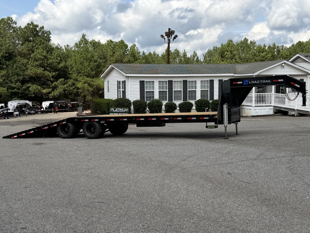 2027 Load Trail GL 102X32 25.9K 12' HYDRUALIC DOVETAIL 14PLY TIRES 4 BUTTON WIRELESS Flatbed Trailer