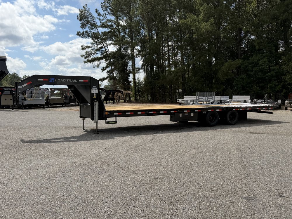 2027 Load Trail GL 102X32 25.9K 12' HYDRUALIC DOVETAIL 14PLY TIRES 4 BUTTON WIRELESS Flatbed Trailer