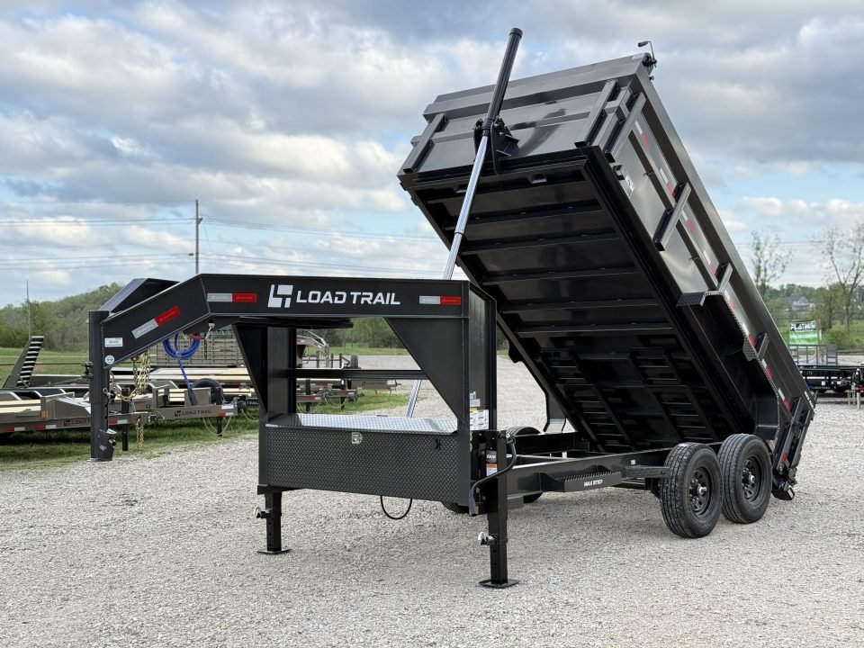2026 Load Trail DG 83X14 Dump Trailer / 14 PLY TIRES / HIGHSIDE / 7 GAUGE FLOOR / TELESCOPIC / REAR