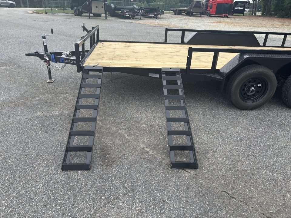 2026 Load Trail UT 83X16 4' FOLD GATE SIDE RAIL RAMPS 7000K GVWR Utility Trailer