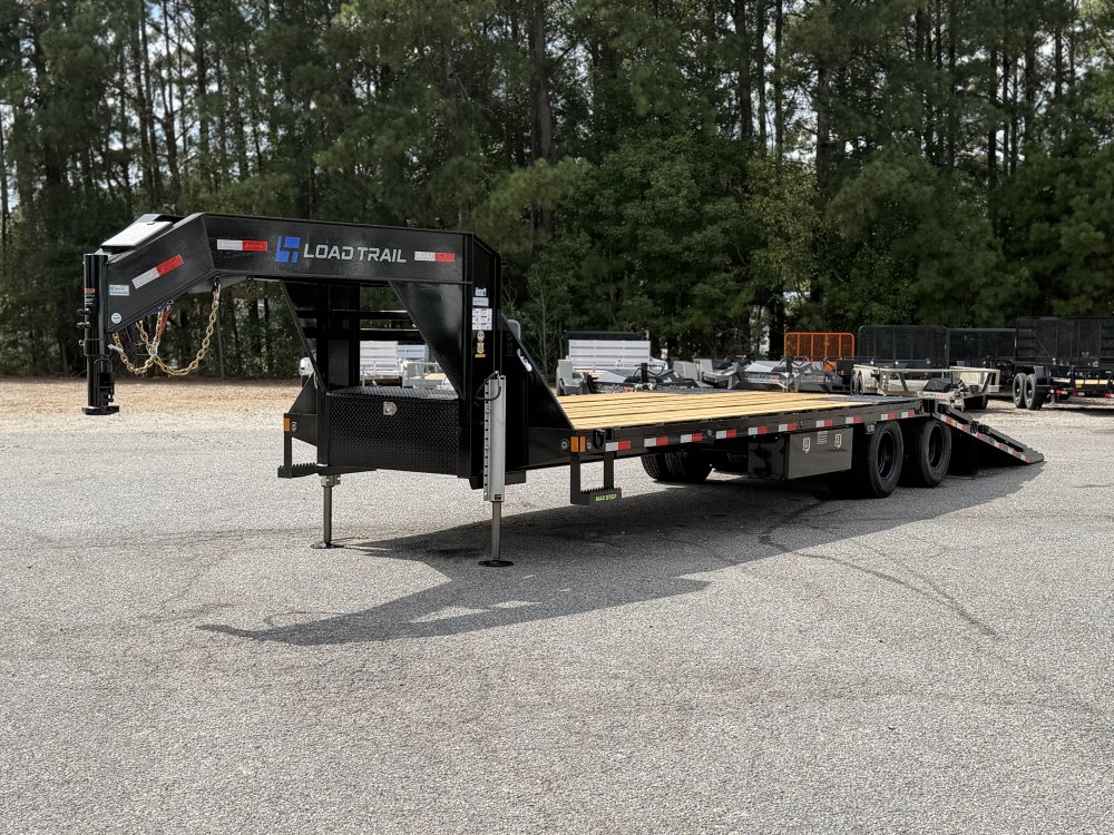 2027 Load Trail GL 102X32 25.9K 12' HYDRUALIC DOVETAIL 14PLY TIRES 4 BUTTON WIRELESS Flatbed Trailer