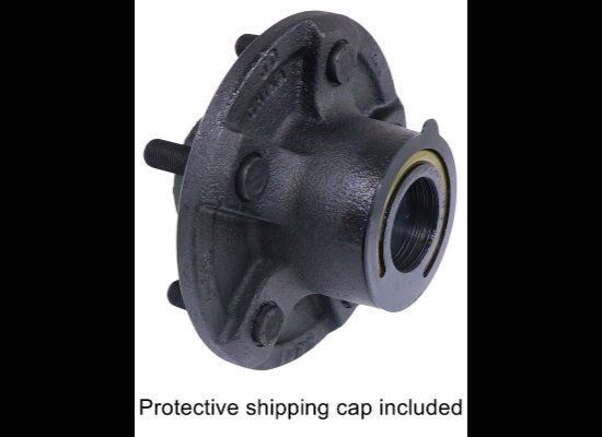 AKIHUB-5475-35-EZ-K Easy Grease Trailer Idler Hub Assembly for 3.5K Axles - 5 on 4-3/4 - Pre-Greased