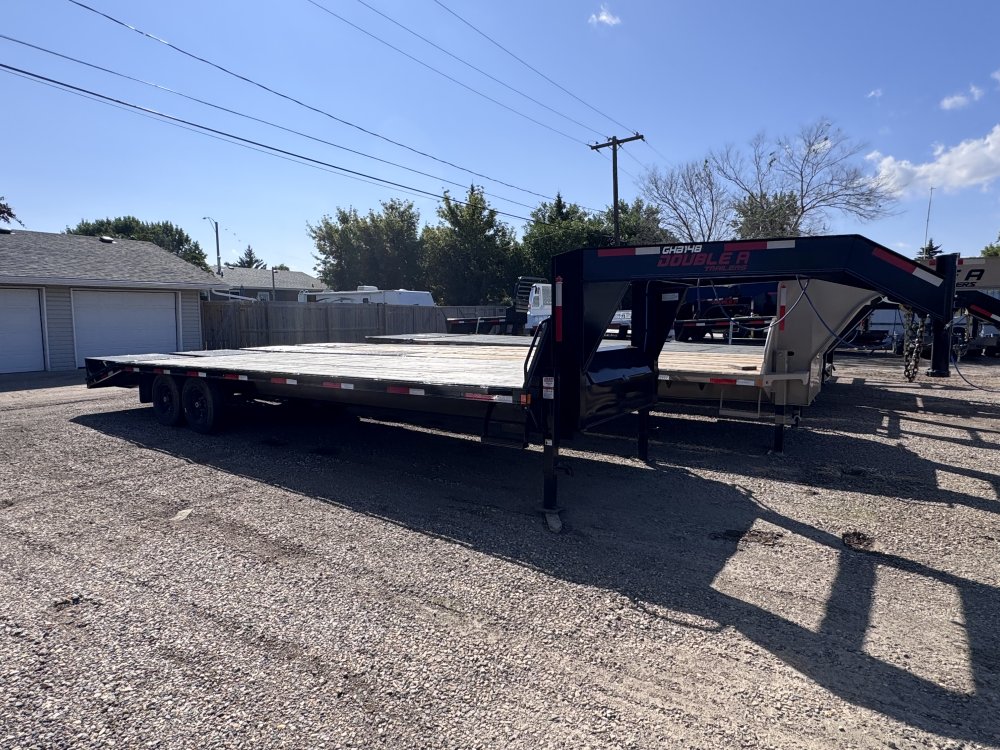 2025 Double A GHB148-28 Gooseneck Trailer ON SALE!!