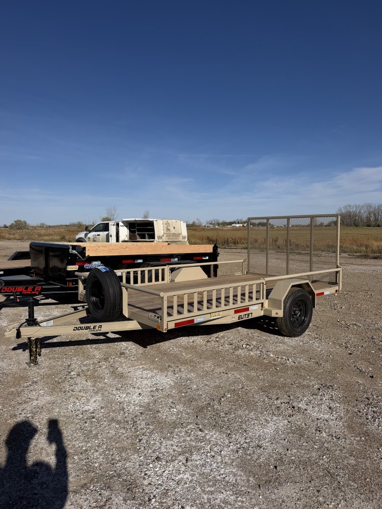 2027 Double A 12' Utility Trailer EUT37-12