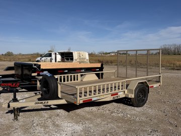 2027 Double A 12' Utility Trailer EUT37-12