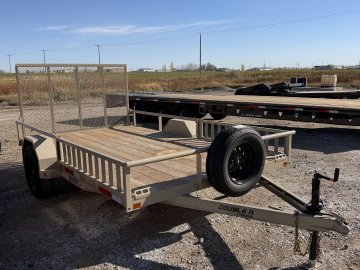 2027 Double A 12' Utility Trailer EUT37-12 thumbnail