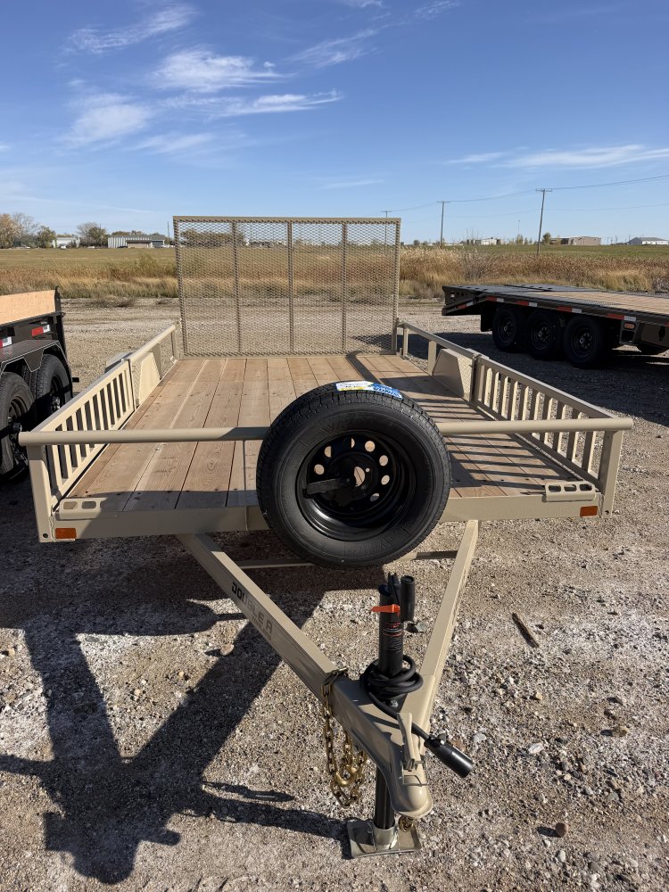 2027 Double A 12' Utility Trailer EUT37-12