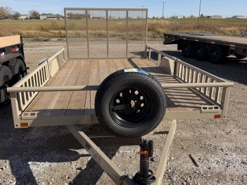 2027 Double A 12' Utility Trailer EUT37-12 thumbnail