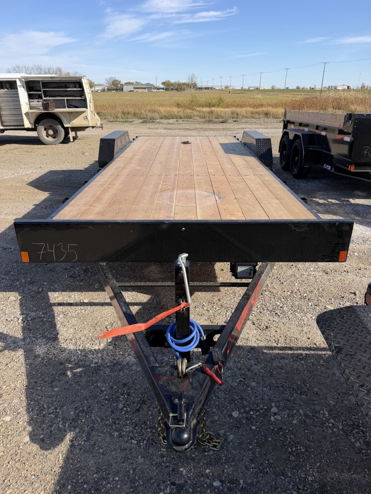2027 Double A 22' Car hauler ECH107-22