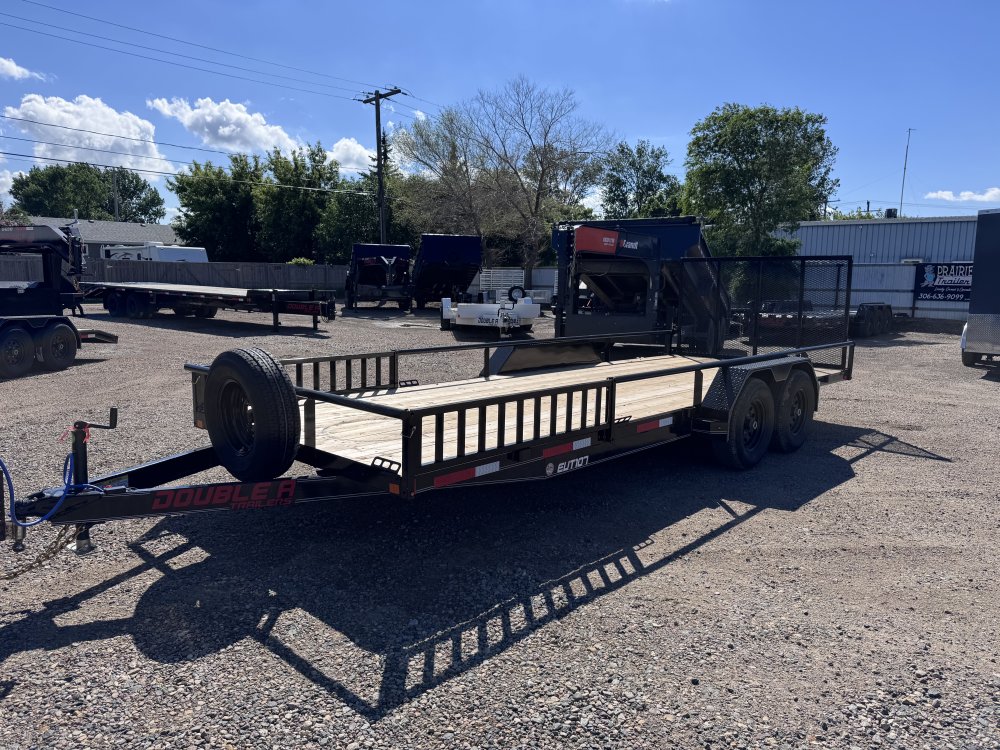 2027 Double A EUT107-20 - 20' ATV /Utility trailer