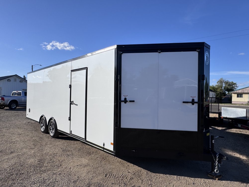 2027 Darkhorse Cargo 8.5x24 plus 5' drive out - Sled / Car Hauler Trailer
