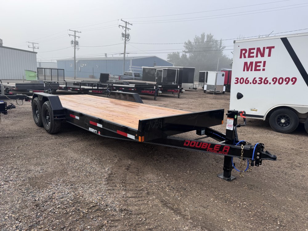 2027 Double A EEQ147-20 equipment trailer