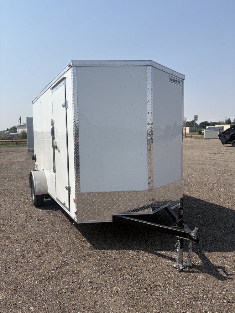Haulmark 6'X12' 3K cargo trailer, ST205/75R15 Radial tires, spare tire