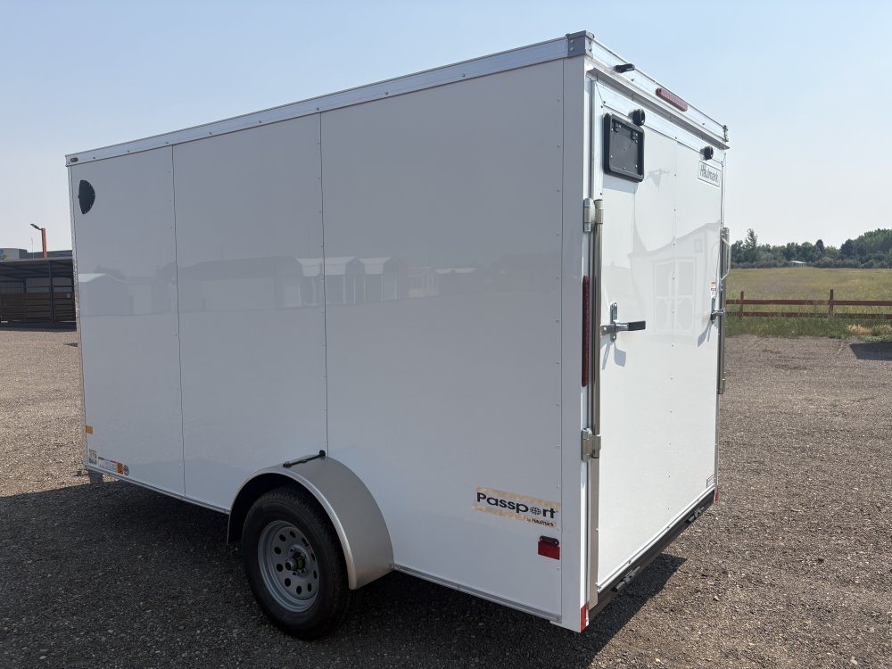 Haulmark 6'X12' 3K cargo trailer, ST205/75R15 Radial tires, spare tire