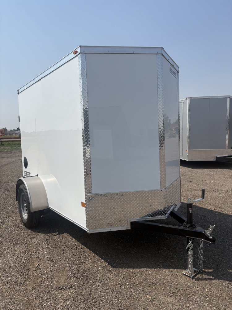 Haulmark 5'X8' 3K cargo trailer, ST205/75R15 Radial tires, spare tire