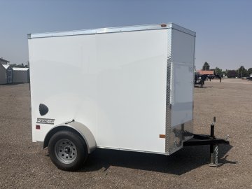 Haulmark 5'X8' 3K cargo trailer, ST205/75R15 Radial tires, spare tire
