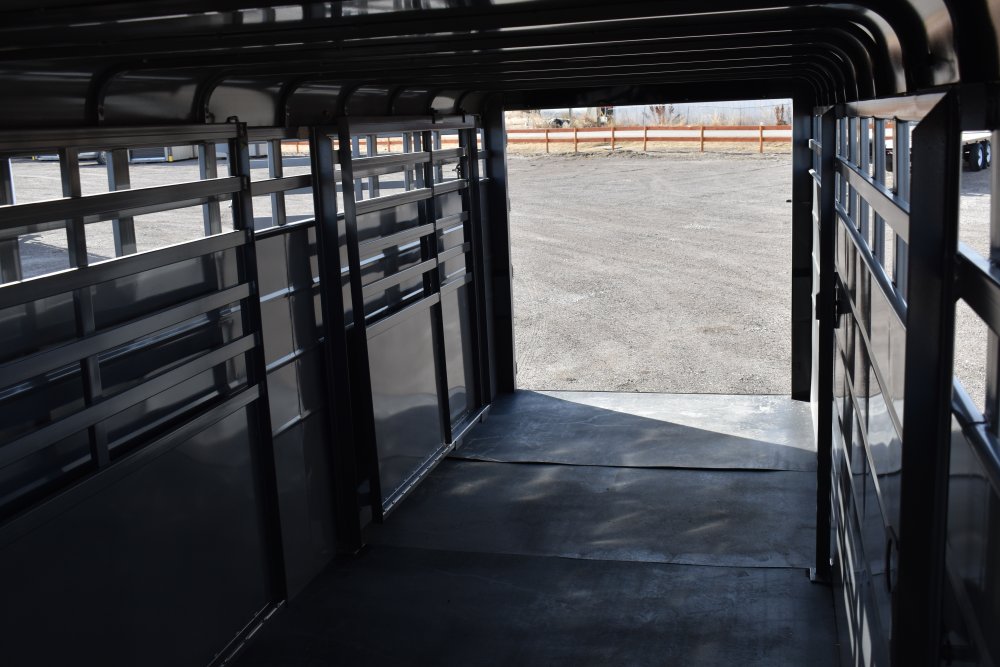 S&S 6'X8" X 24' 14K Gooseneck stock trailer, 14 ply tires, LED lights