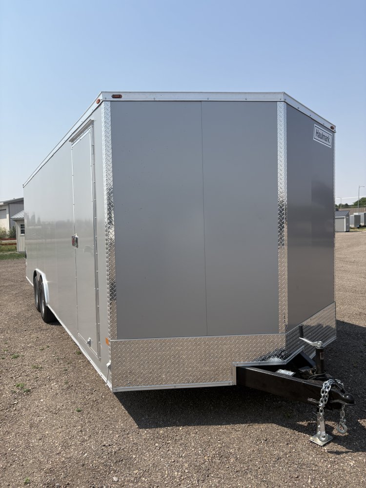 Haulmark 8.5 X 24' 10K cargo trailer, ST225/75R15 Radial tires, spare tire, LED lights