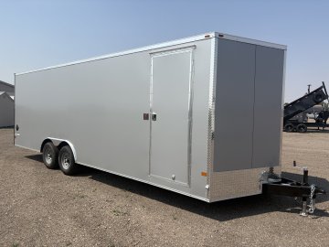 Haulmark 8.5 X 24' 10K cargo trailer, ST225/75R15 Radial tires, spare tire, LED lights