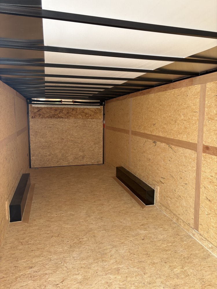 Haulmark 8.5 X 24' 10K cargo trailer, ST225/75R15 Radial tires, spare tire, LED lights