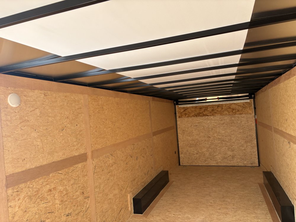 Haulmark 8.5 X 24' 10K cargo trailer, ST225/75R15 Radial tires, spare tire, LED lights