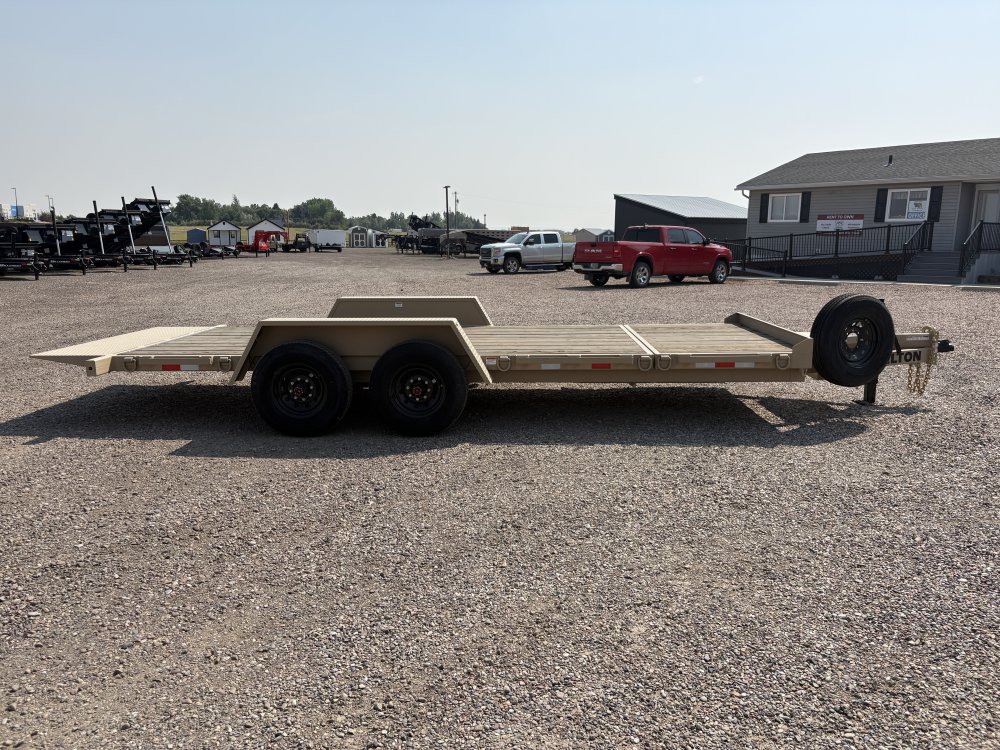 Walton TSX207-20B 14K (85"X20') Bumper pull tilt deck equipment trailer,