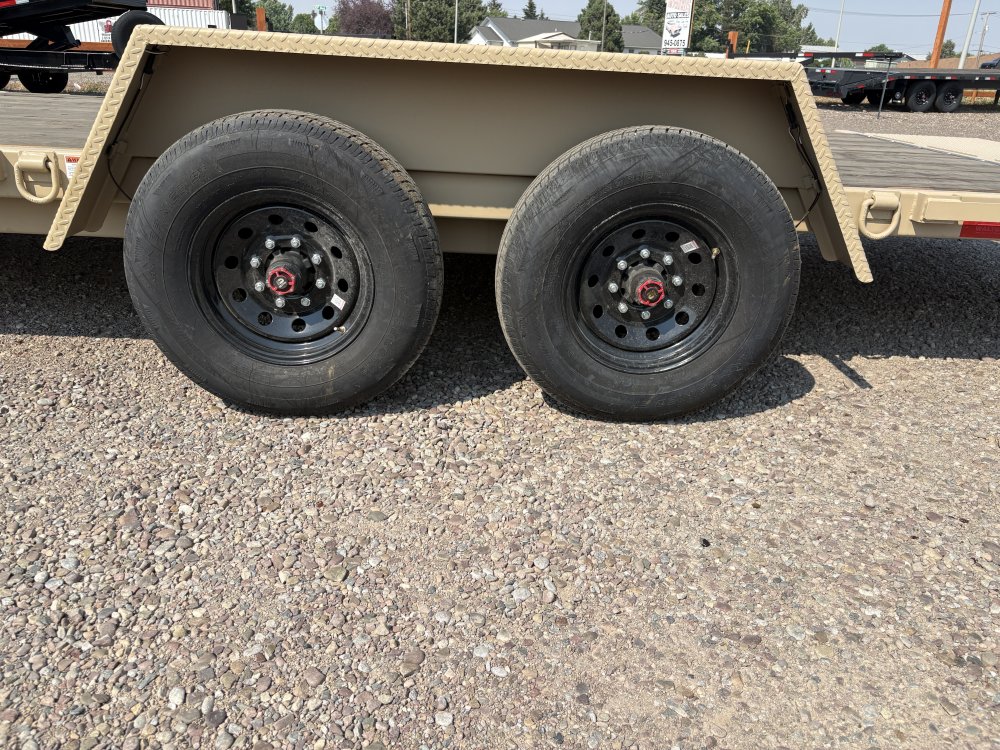 Walton TSX207-20B 14K (85"X20') Bumper pull tilt deck equipment trailer,