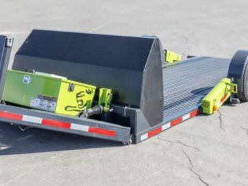 Flat track FTC8018 8K Bumper pull trailer,