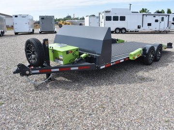 Flat track FTC8318 8K Bumper pull trailer,