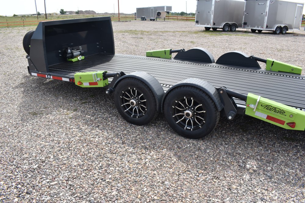 Flat track FTC8318 8K Bumper pull trailer,