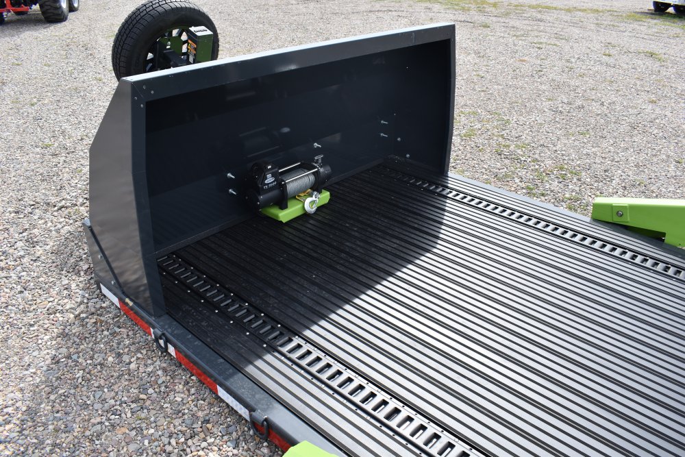 Flat track FTC8318 8K Bumper pull trailer,