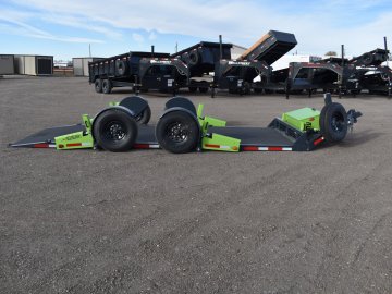 Flattrack FCH7212 -72"x12' 14K By Belmont, knuckled a-frame, ST235/80R16 "E" tires,