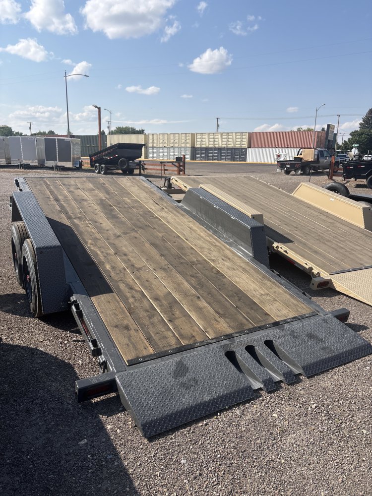 Walton TSX208-20B 16K (85"X20') Bumper pull tilt deck equipment trailer,