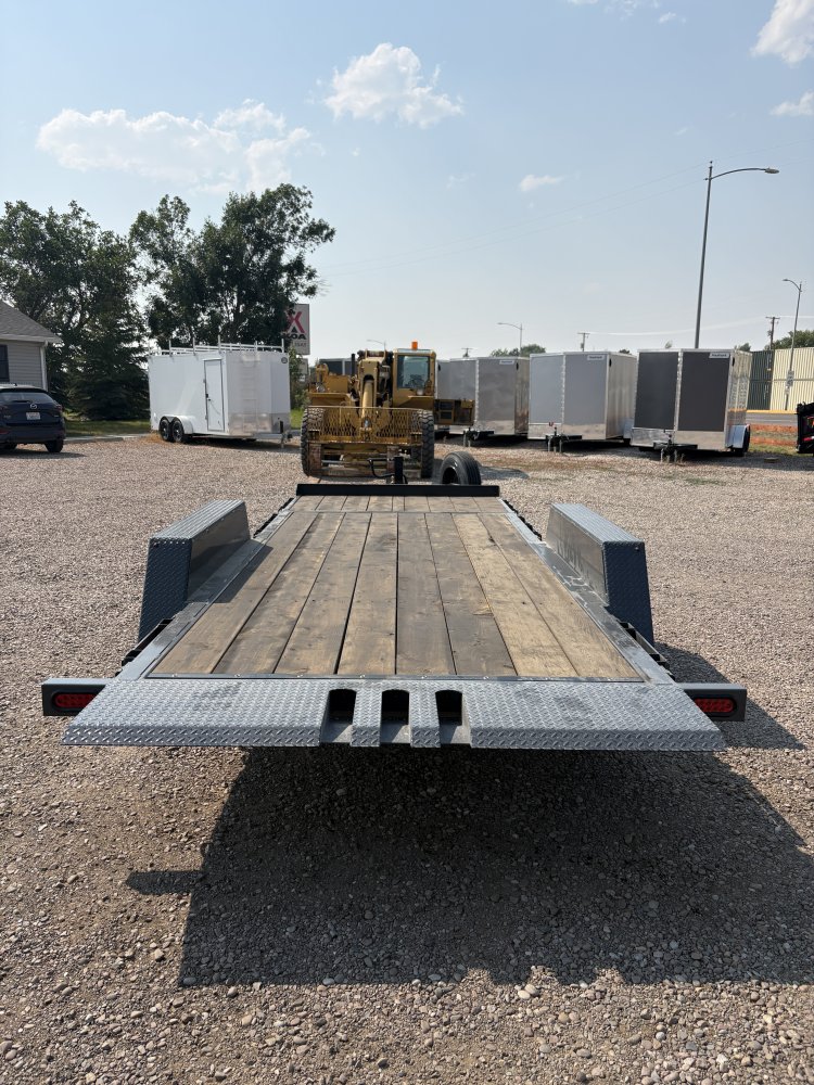 Walton TSX208-20B 16K (85"X20') Bumper pull tilt deck equipment trailer,