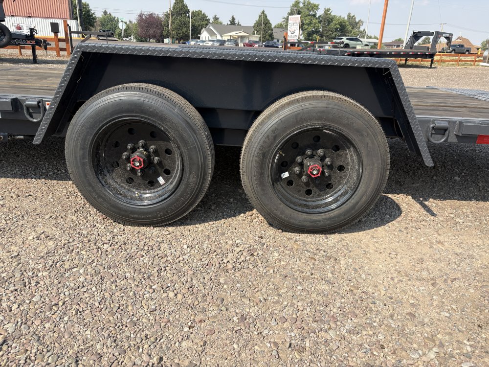 Walton TSX208-20B 16K (85"X20') Bumper pull tilt deck equipment trailer,