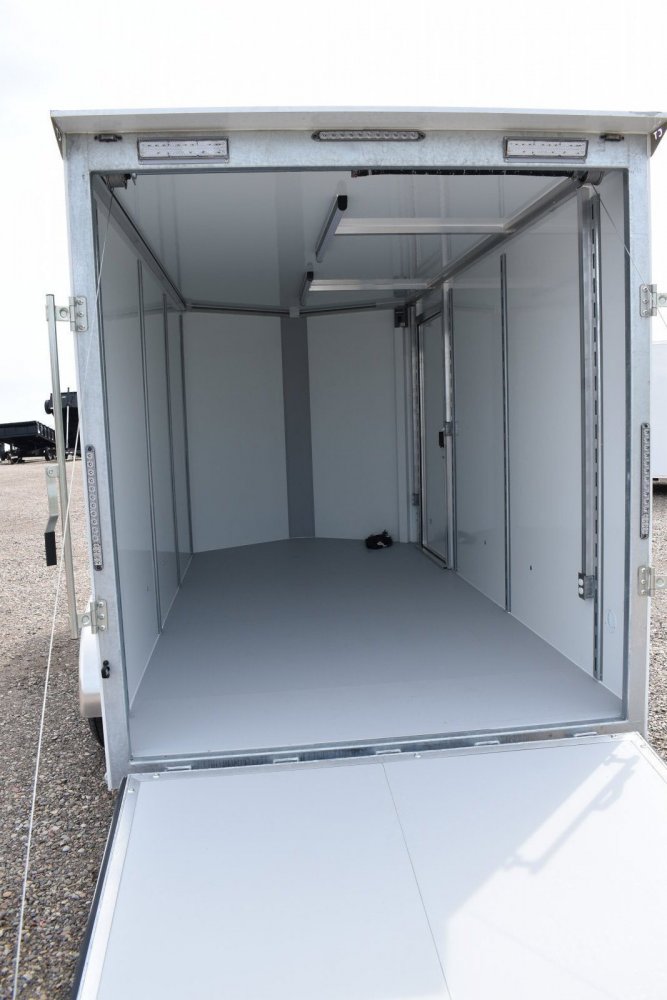 Celltech 7X14 7K Cargo trailer, hot dipped galvanized frame, all steel (celltech metals) panel const