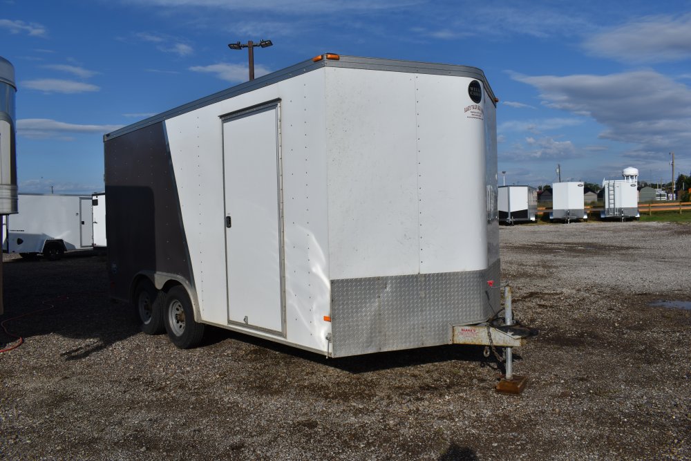 Wells Cargo 8.5x16 10K 2015 Used Cargo Trailer