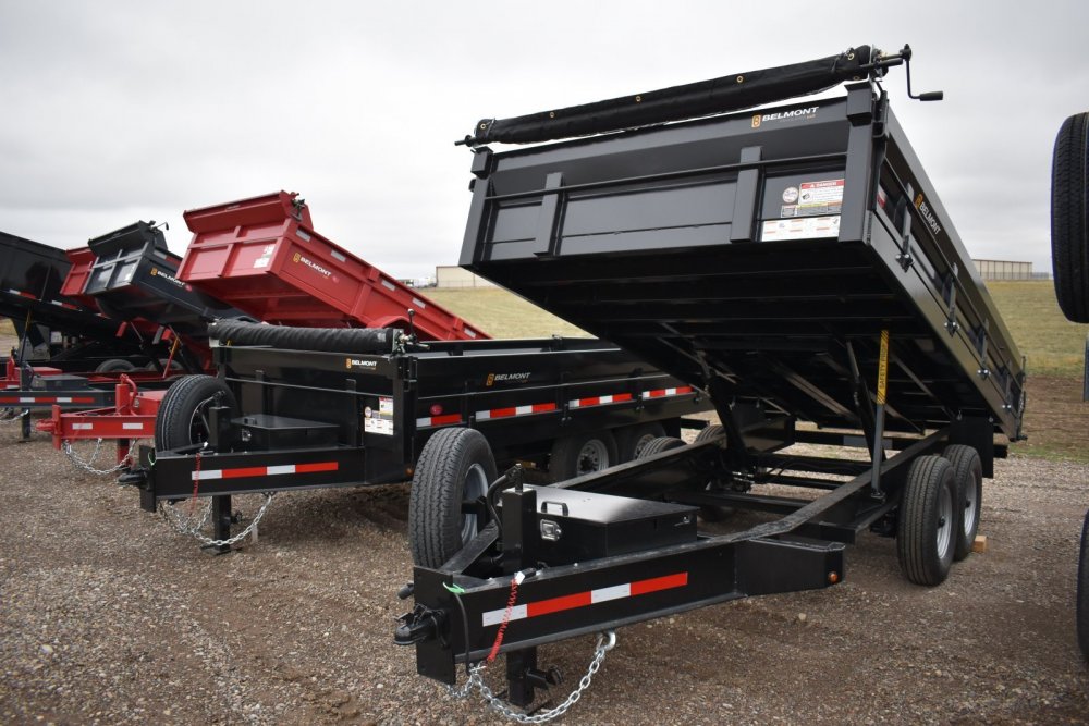 DT714DO-14K Deckover dump trailer