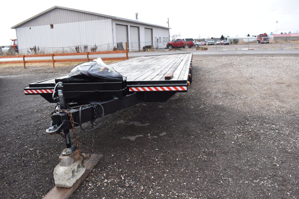 95"x28' 10K Homemade Trailer, built on mobile home frame, winch,