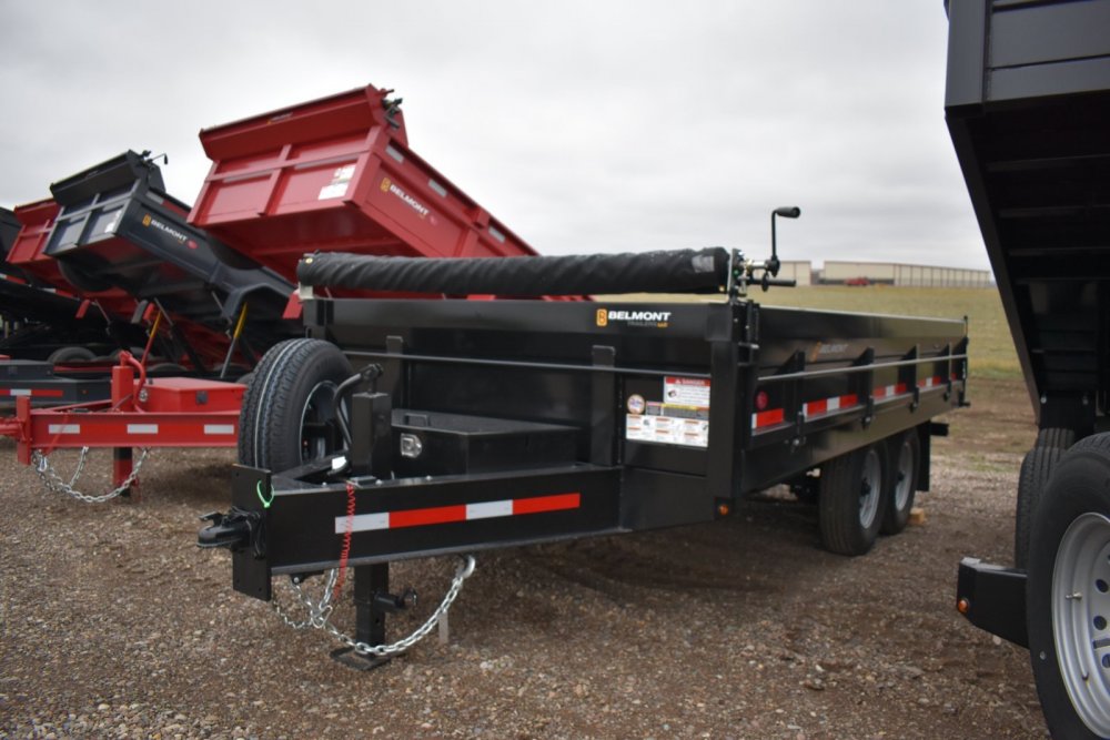 DT714DO-14K Deckover dump trailer