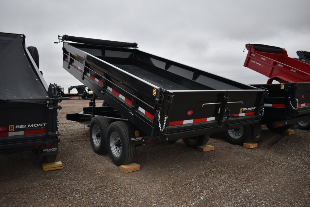DT714DO-14K Deckover dump trailer