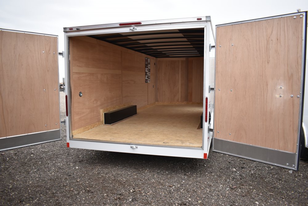 Haulmark cargo trailer, 8.5'x20' 7K, barndoors, side entry door,