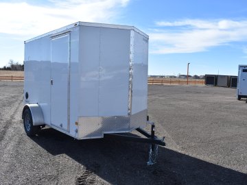 Haulmark 6'X10' 3K cargo trailer, ST205/75R15 Radial tires, spare tire