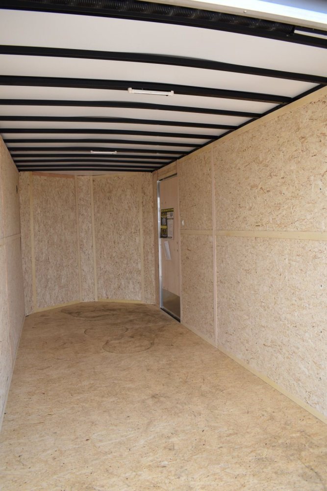 Doolittle 7X16 7K Enclosed cargo trailer, rear ramp door,