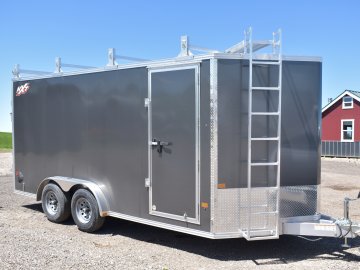 Triton Cargo trailer NXT 7.5x16 10K, ultimate contractor package, ST225/75R16 tires, torsion axles, 