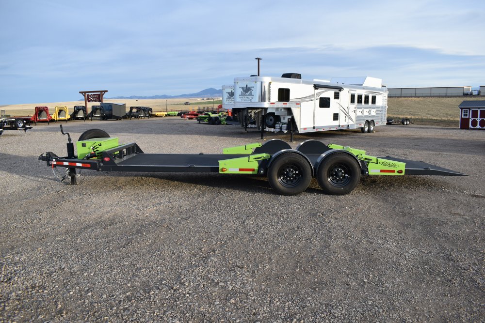 Flattrack FCH8018 - 80"x18' 14K By Belmont, knuckled a-frame, ST235/80R16 "E" tires,