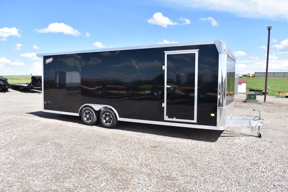 Triton NXT 8.5X24 10K Enclosed Car Hauler, .078 poly-cor screwless exterior, torsion axles, ST 225/7