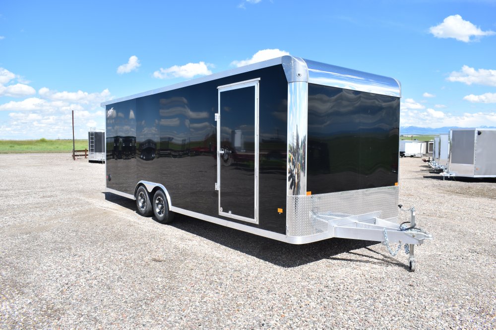 Triton NXT 8.5X24 10K Enclosed Car Hauler, .078 poly-cor screwless exterior, torsion axles, ST 225/7