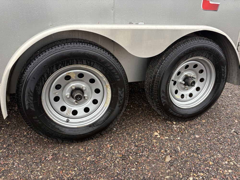 Charmac 6'X10' 7K, Enclosed Cargo Trailer, E-Trac Interior