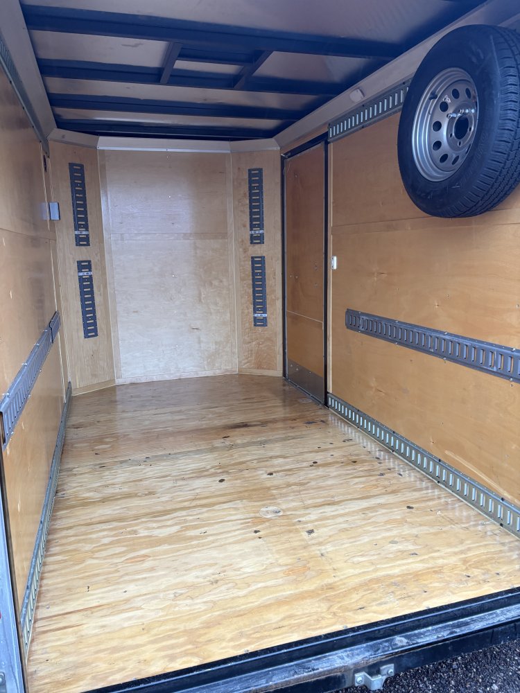 Charmac 6'X10' 7K, Enclosed Cargo Trailer, E-Trac Interior